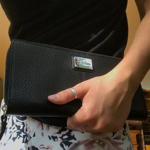 Cole Haan Travel Clutch Black